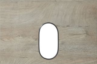 Столешница Акватон Лофт Фабрик 65см  дуб эндгрейн 1A242903LTDU0